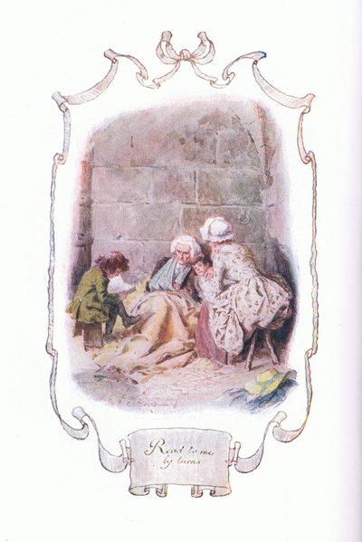 Læs mig på skift fra The Vicar of Wakefield udgivet af J M Dent & Son Ltd, 1920